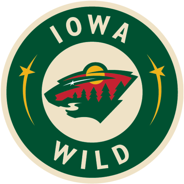 Iowa Wild 2013 14-Pres Alternate Logo iron on heat transfer